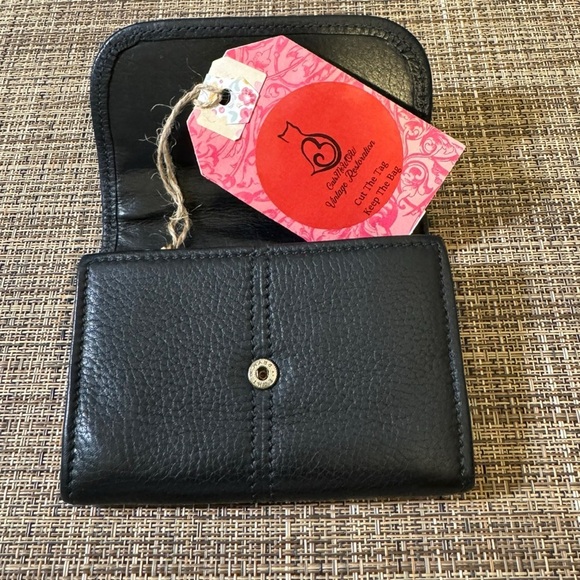 Vintage Coach Black Multi-Function Purse Natural Grain 4974 - Picture 9 of 9